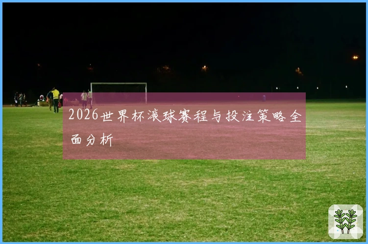 2026世界杯滚球赛程与投注策略全面分析